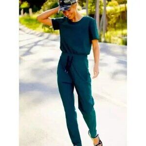 $148, SWEATY BETTY Retro Green, "Explorer" Jumpsuit - XS